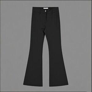 NWT Lululemon Groove Wide-Leg High-Waisted Flared Pants Black